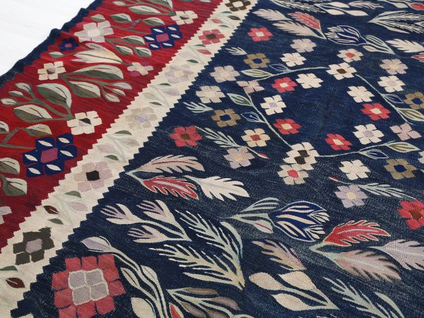 Antique Romanian Kilim